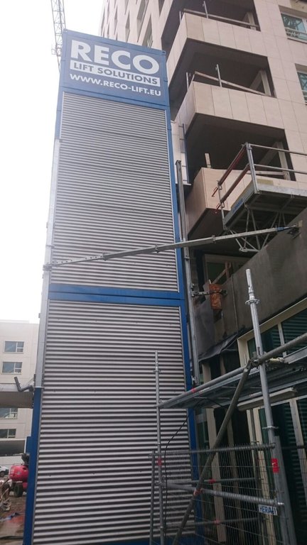 Interbuild NV uses temporary passenger lift for healthcare company in ...