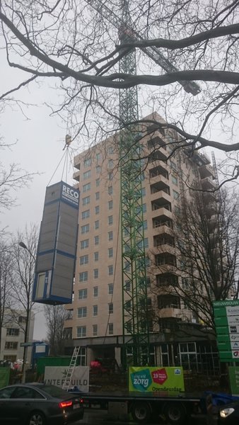 Interbuild NV uses temporary passenger lift for healthcare company in ...