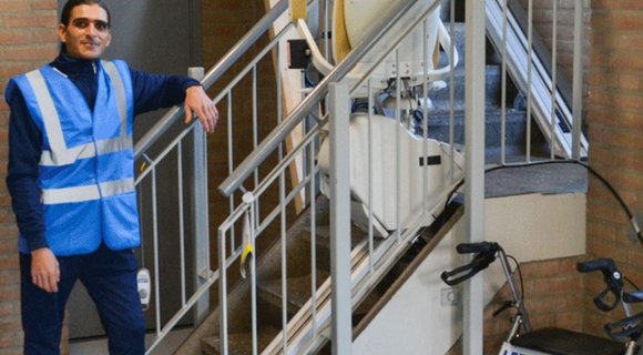 Traplift als spoedoplossing bij liftuitval in Utrecht
